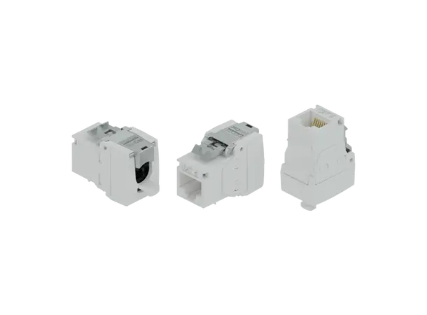 Kordz PRO-SCKS Cat6 Unshielded Keystone PRO SlimCat™ System 12pcs, White 