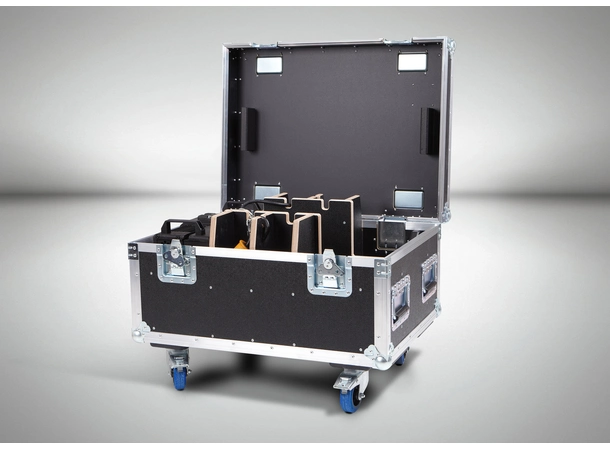 Prolyft NERO 500 Kg 2-Flight 4 Hjul, 8 Håndtak, 4 brønner, LOGO 