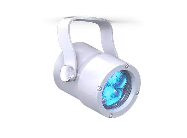 DTS FOCUS 3 Sølv RGBW LED spot Medium flood 