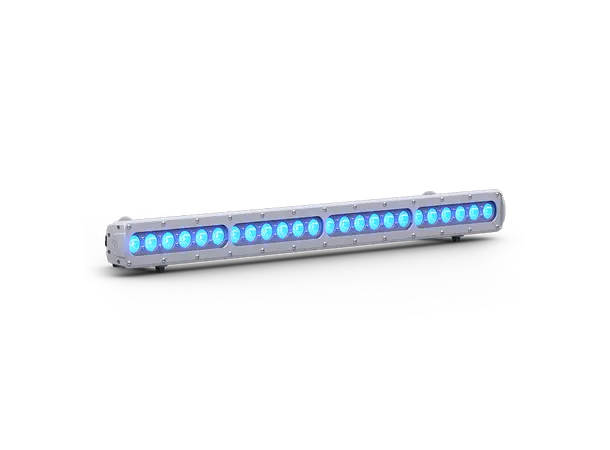 DTS FOS 100 POWER Sølv RGBW LED bar Medium flood 