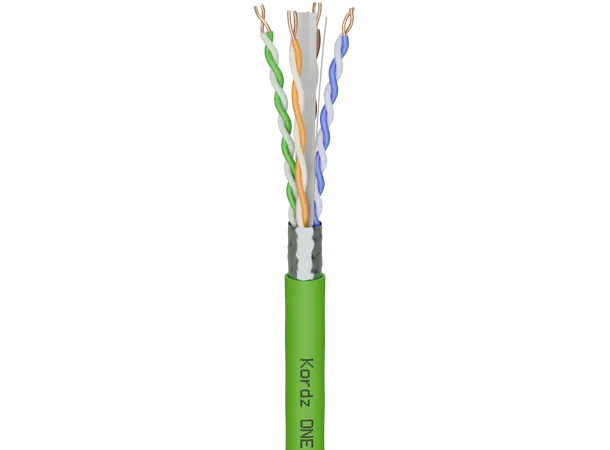 Kordz ONE Cat6A F/UTP Network Cable 152M Cat6A F/UTP, 23AWG, CPR Dca LSZH, GN 