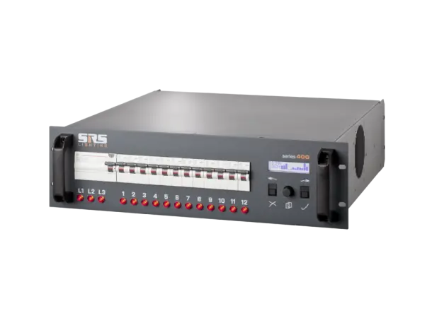 SRS DDPN12 1213B-8 Socapex 32A 12x13A / 3kW, Main Switch 