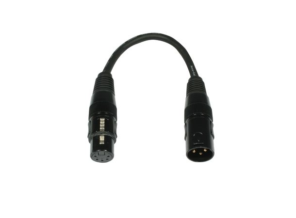 ADJ AC-DMXT/3M5F 3PIN MALE/5PIN FEMALE 