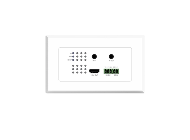 Blustream HEX11WPW-RX HDMI Wall Plate HDBaseT™ Receiver, Supports 4K UHD 