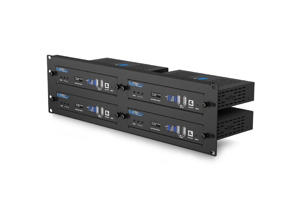 Blustream RSU-3RU 3RU Rack Shelf Unit 4 x Horizontal Blade Shelves 