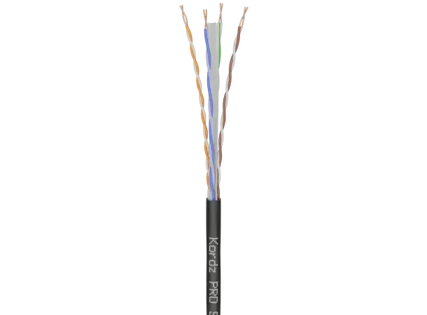 Kordz PRO SlimCat Cat6 U/UTP Outdoor Cat6 U/UTP Cable, 28AWG, UV resis. PE 