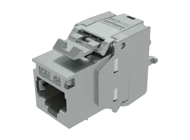 Kordz PRS-SCKS Cat6A Shielded Keystone Shielded Keystone RJ45, 28AWG, 12pcs 