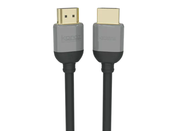 Kordz PRS4 48Gbps Passive HDMI Cable 48Gbps, VW-1 PVC, charcoal, 0.5m 