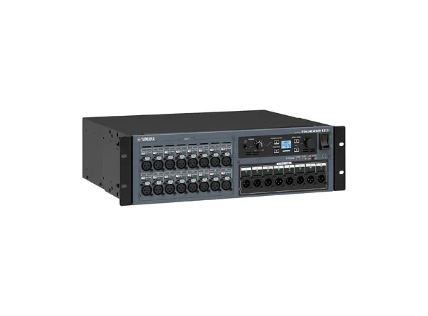 Yamaha Rio1608-D3 I/O rack 16 in/ 8 out Dante-Compatible Input/Output Unit 