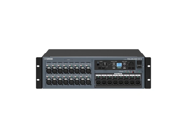 Yamaha Rio1608-D3 I/O rack 16 in/ 8 out Dante-Compatible Input/Output Unit 