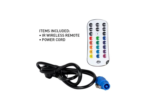 ADJ Ultra Series UBL9H - CRI >90 9 x 20W LEDs, 17° beam angle 