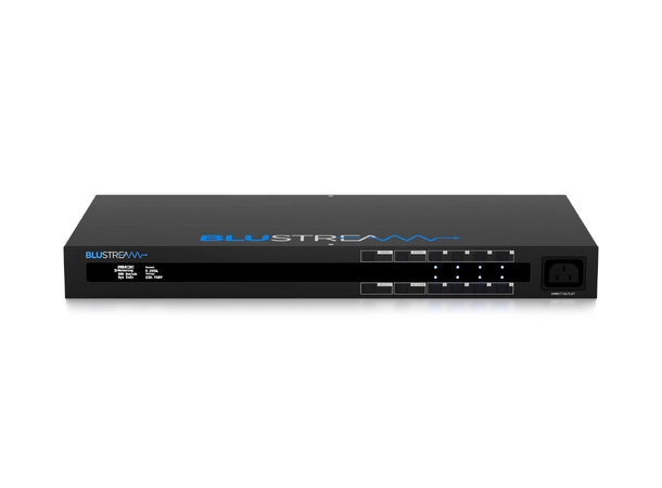 Blustream PWR8IEC 8 Port Managed IEC PDU Outlet-level metered and switched PDU 