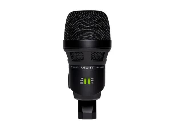 Lewitt DTP 640 REX kondensator/dynamisk Tre byttbare lydkarakteristikker 