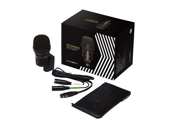 Lewitt DTP 640 REX kondensator/dynamisk Tre byttbare lydkarakteristikker 