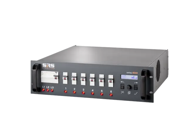 SRS DDPN60 6025B-8 Socapex 32A 6x25A / 5.7kW, Main Switch
