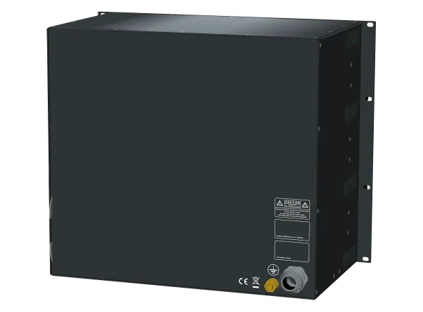 SRS PDU 63A-400V 24x16A Schuko out RØD 63A - 1,5M in, Meter 