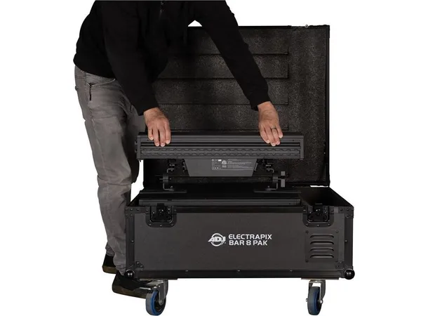 ADJ ELECTRAPIX BAR 8 PAK Black 6 Electrapix Bar with charging solution 
