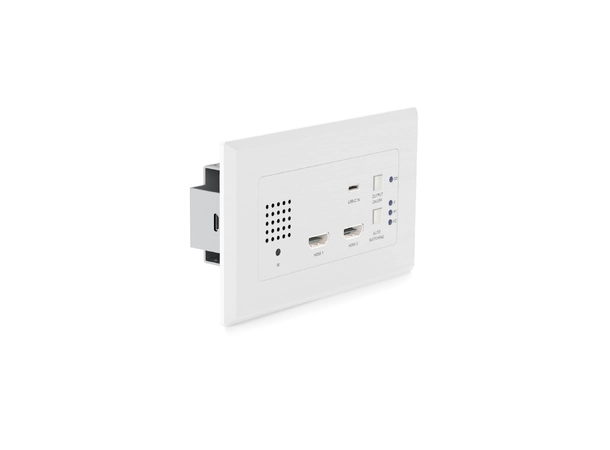 Blustream HEX31WPW-TX Wall Plate 2 x HDMI & 1 x USB-C, HDBaseT™ Transmit 