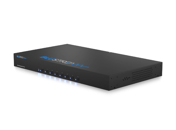 Blustream PWR8VDC 8 Port Managed Phoenix Outlet-level metered and Low Voltage PDU 