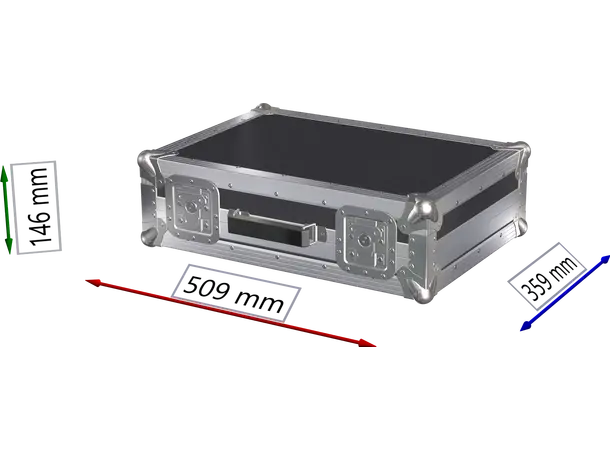 Capro Kasse for Behringer xTouch Utvendige mål: 300 x 450 x 90mm 9kg 