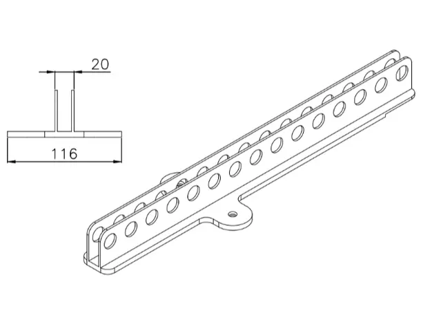 Coda Audio HFA10 Flying adapter for HOPS10i-Pro 