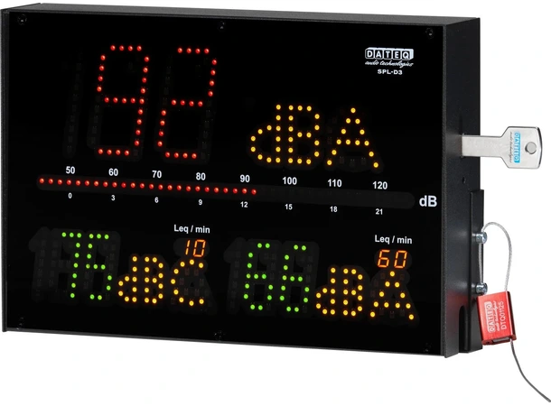 Dateq SPL-D2 DISPLAY Sound pressure meter 