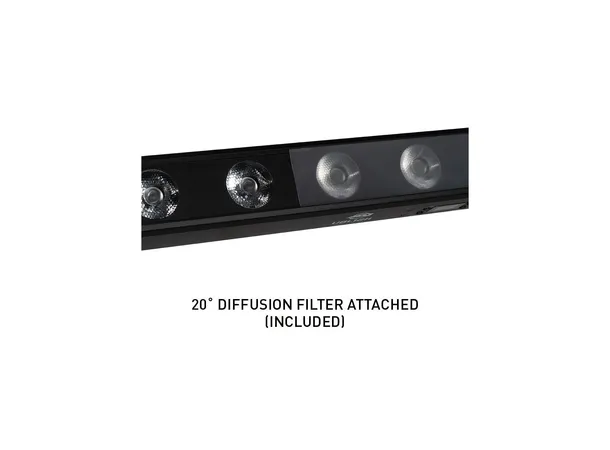 ADJ Ultra Series UBL12H - CRI >90 12 x 20W LEDs, 17° beam angle 