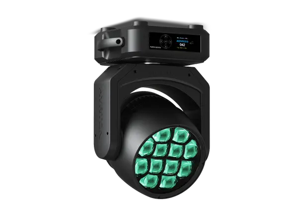 Ayrton NANDO 502 Wash IP65 - CRI>86 15 Kg, 12x40W, 3.5°-53°,11' Lumen, RGBL 