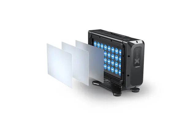 DTS X-BRICK IP65 LED Wash, RGBW 32 x Osram Ostar stage N LED's 