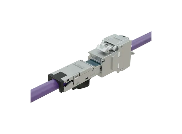 Kordz Cat6A Field Termination RJ45 Plug PRS, 23AWG, Zinc-alloy Die-cast 