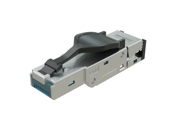 Kordz Cat6A Field Termination RJ45 Plug PRS, 23AWG, Zinc-alloy Die-cast 