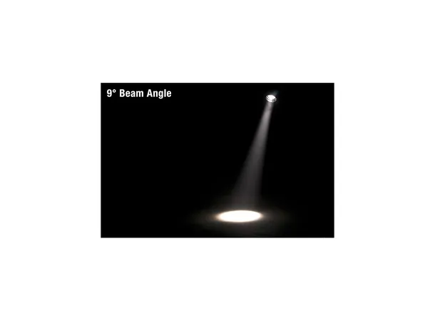 ADJ PAR Z300 3K - CRI: 97 - 3000K 300W COB LED, 9-15-20-25-30-35-40° Zoom 