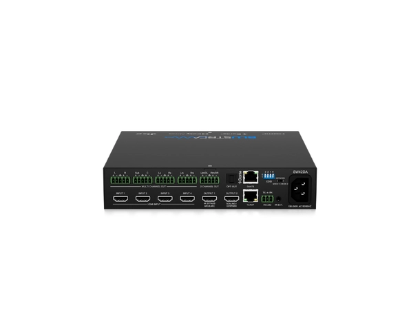 Blustream SW42DA HDMI Switch 4 x HDMI, 4K UHD, Multichannel Audio 