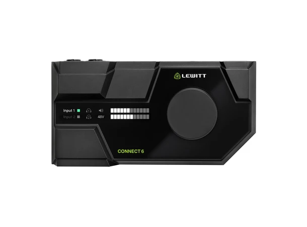 Lewitt CONNECT 6 Dual USB-C lydkort Studio-grade preamps 