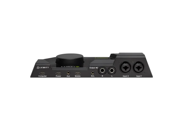 Lewitt CONNECT 6 Dual USB-C lydkort Studio-grade preamps 