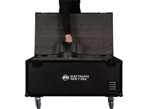 ADJ ElectraPix Par 7 Pak Black 90W, IP65, 2.300-9.900K, 17º Beam Angle 