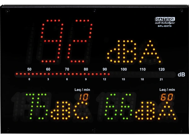 Dateq SPL-EXT3 DISPLAY Sound pressure xtension display 