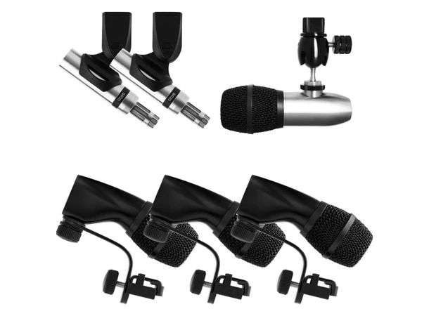 Microphone Dynamique Pour Grosse Caisse (kick Drum) - Type Beta52A - Pour Scène Et Studio - Monture Anti-choc Incluse