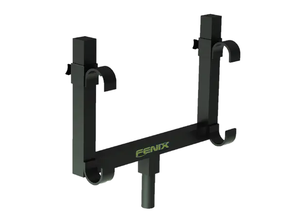 Fenix Adjustable stand , parallel truss MEGARA / ELV. Black, double support 