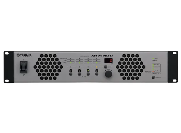 Yamaha XMV4140-D Dante  Multichannel Amp 4x140W @8/4Ohm. 2x280W m/Dante 