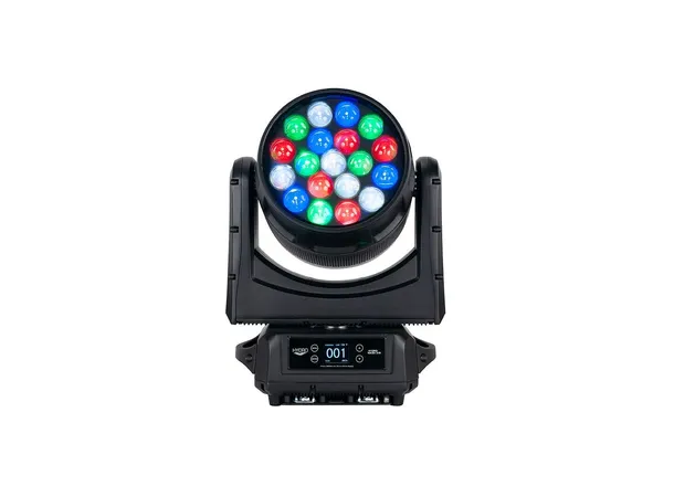 ADJ Hydro Wash X19 - IP65 - 6 - 40° 19x Osram 40W RGBW (4-IN-1) LEDs, 7.500L 