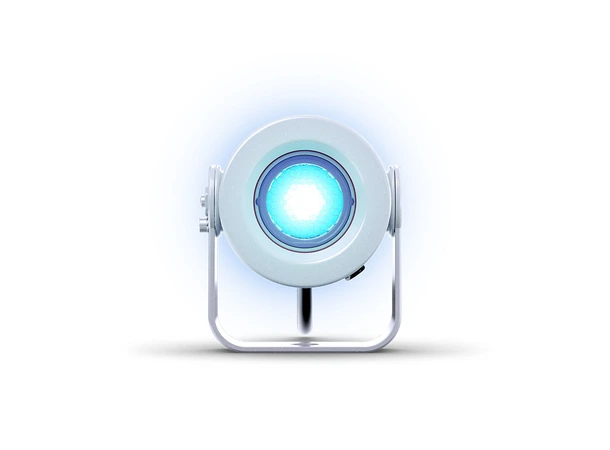 DTS DOCTUS 1 Sølv IP65 RGBW LED spot narrow 