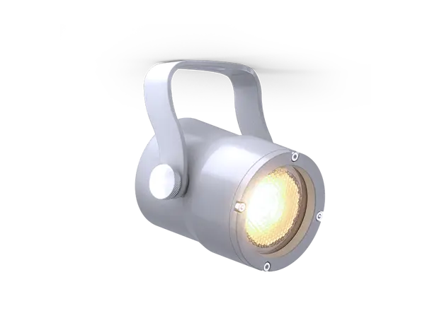 DTS FOCUS 1 POWER WH Sølv 3000 K LED spot Medium flood 