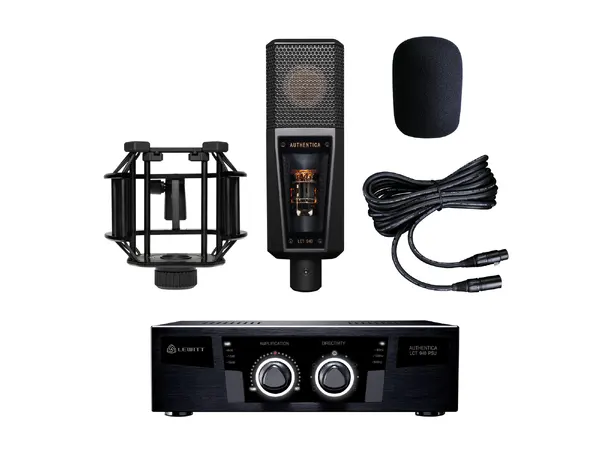 Lewitt LCT 940 FET- og rørmikrofon i samme hus 
