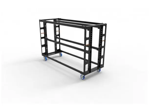 Meatrack height 110x length 160 with 4x suspension tube 