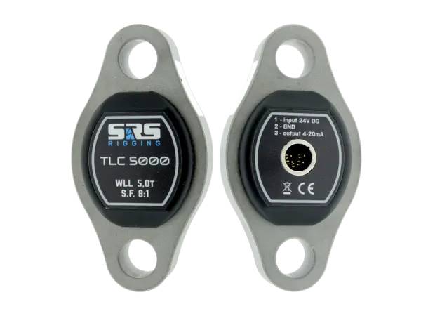 SRS TLC-3000, Tension Load Cell 3000 Kg 4-20mA, NC5MDL, 12 cm senter hull - hull 
