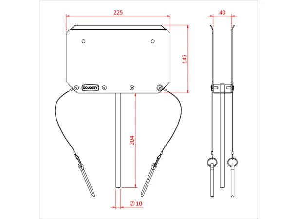 Doughty G1141 POLYHOLDER 50mm 