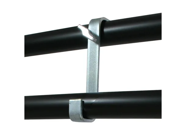 Doughty T19700 HOOK CLAMP D/ENDED 180 TWIST (150mm centres) 