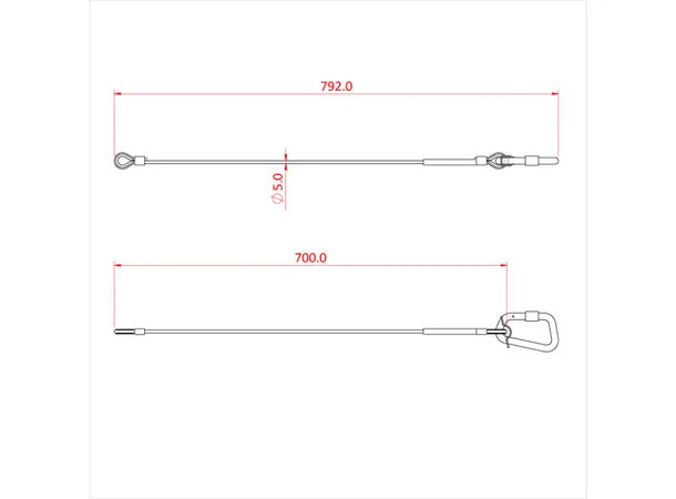 Doughty T2830501 75Kg TV SPEC SAFETY BOND (BBC SPECIFICATION) 