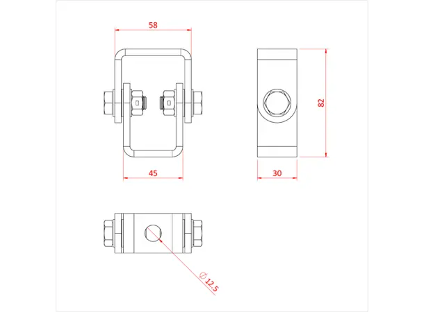 Doughty T30410 UNIVERSAL JOINT 